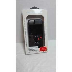 iPhone 6/7/8 Retro Game Phone Case – 36 Classic Games – Black